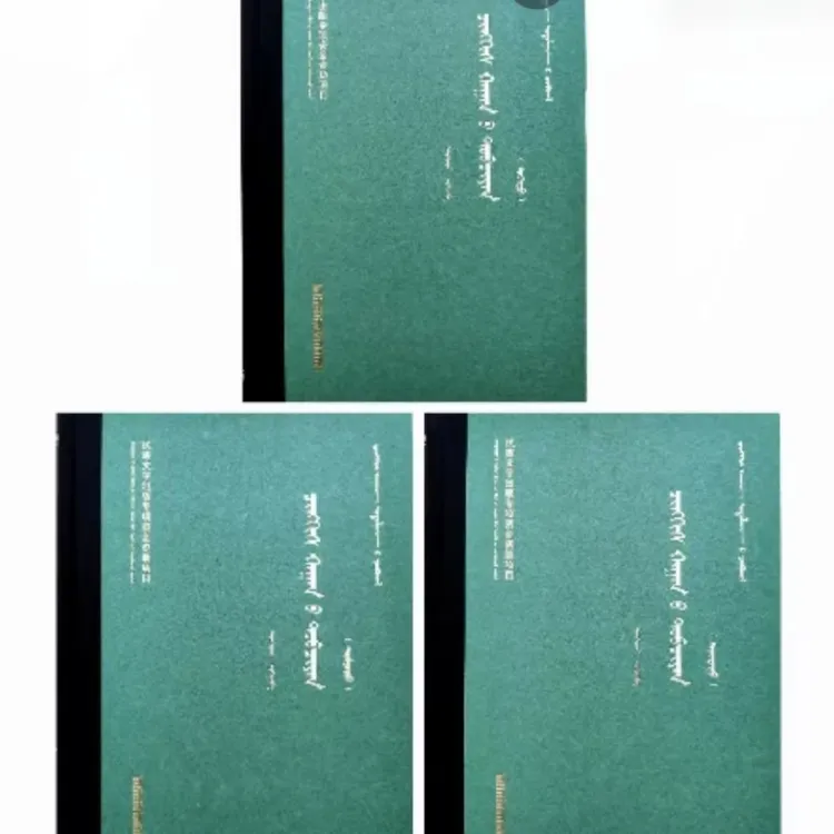 成吉思汗史记（上中下）:蒙古文书籍