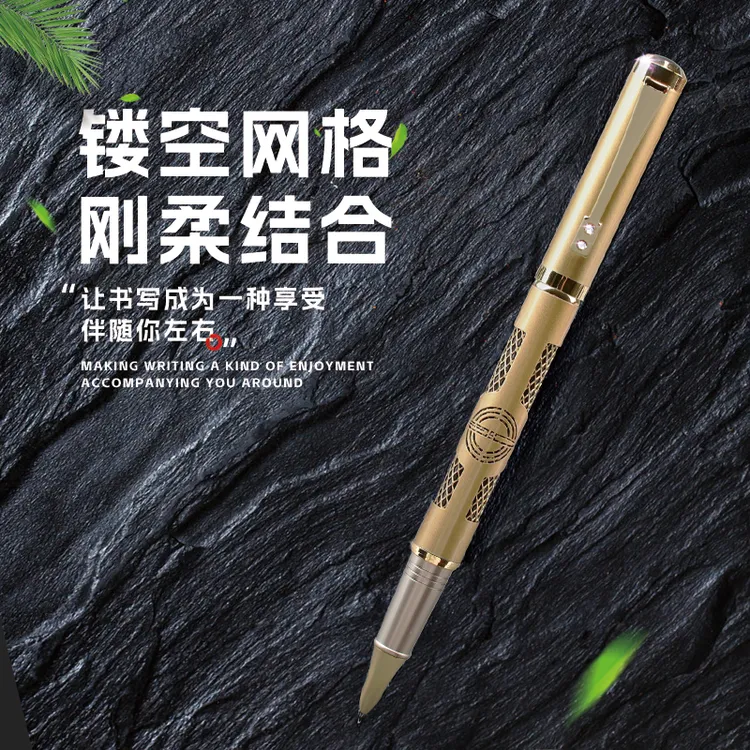 【甄选特惠】永生牌钢笔9562镂空网格成人耐用书法笔学生美工笔钢笔