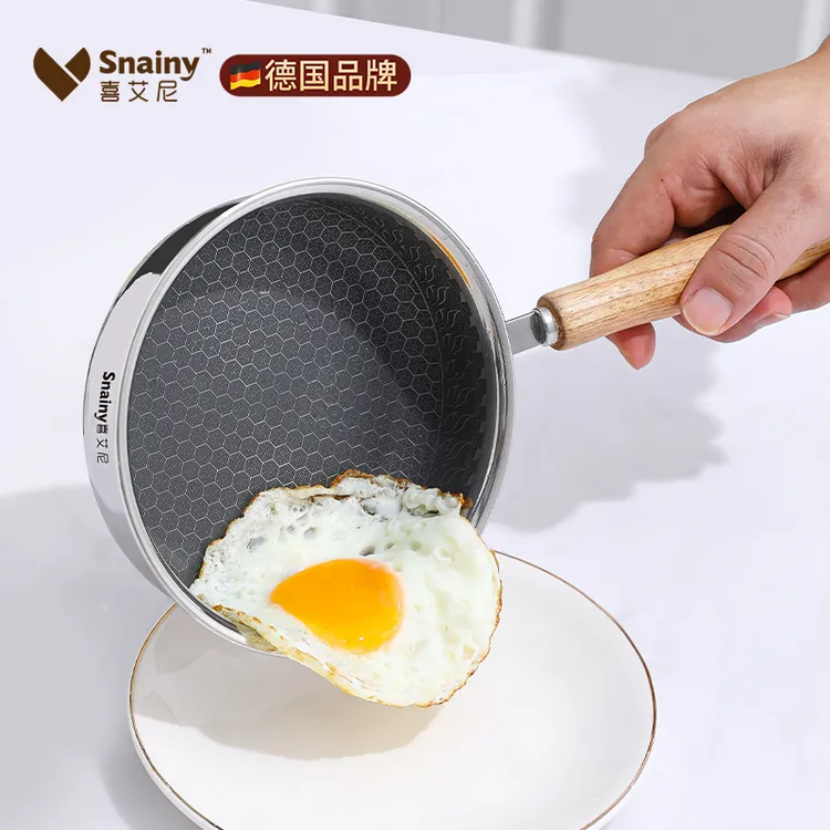 早餐煎鸡蛋的加热小煎锅迷你不粘锅小锅煎荷包蛋神器专用锅平底锅