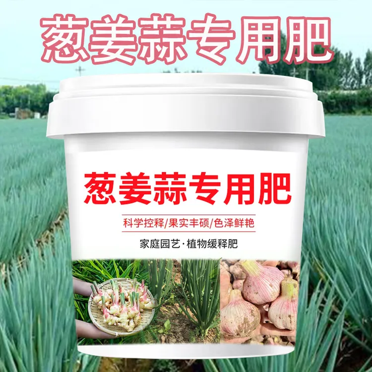 大葱大蒜生姜专用肥料壮苗葱姜蒜阳台果蔬通用型颗粒缓释肥