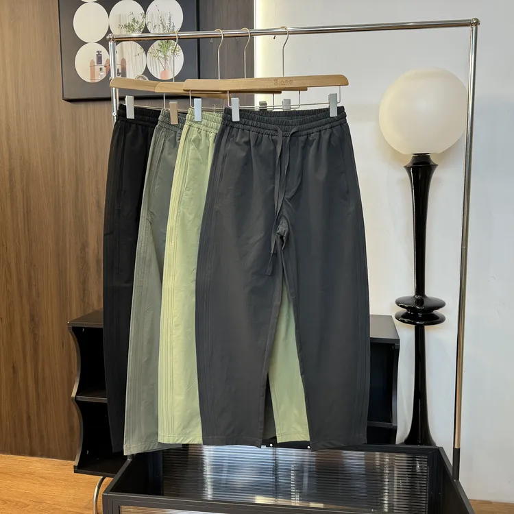 高配版！锦氨速干面料立体剪裁香蕉裤弯刀裤户外潮流休闲裤