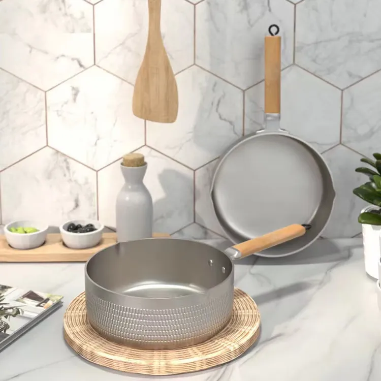 日式雪平锅宝宝辅食锅泡面锅奶锅小煮锅不粘锅早餐锅小奶锅炒菜锅