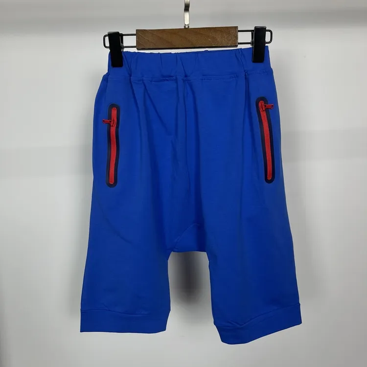 林m品牌折扣夏季宽裆五分短裤宽松运动儿童拉裆裤男童大pp裤