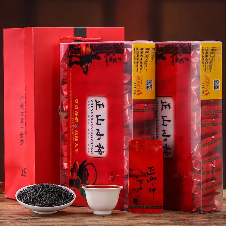 小种红茶500g口粮茶包邮散装袋装小泡PVC盒装茶叶浓香型