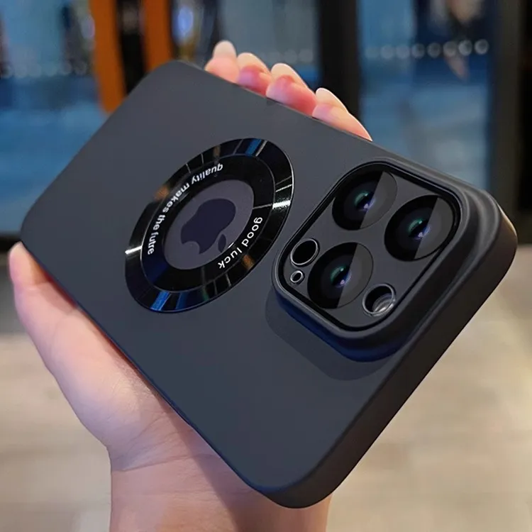 磁吸无线充电iPhone苹果15Promax手机壳全包14简约13防摔12保护壳