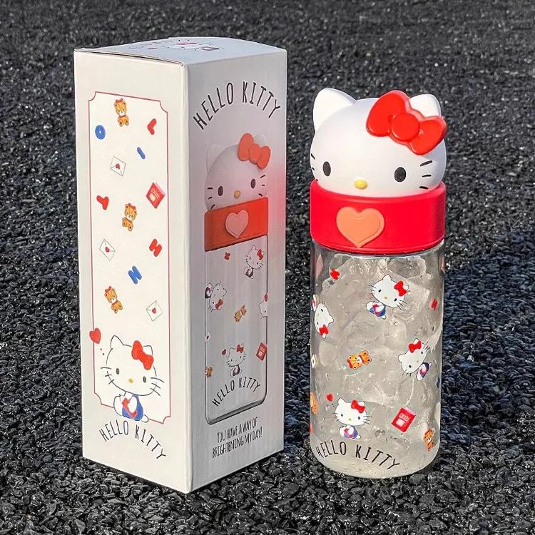 hellokitty三丽鸥直饮高颜值学生专用夏季随手塑料杯可爱便捷韩版