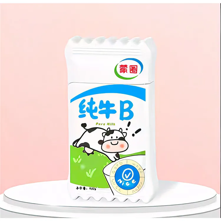 (玄二火机）糖果纯牛红火防风打火机可爱卡通钙个性创意个性趣味