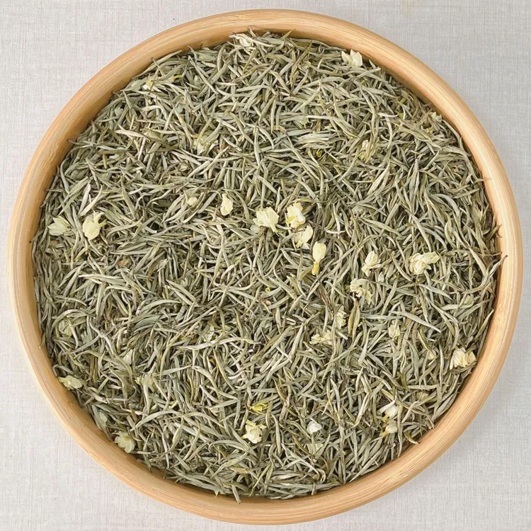 十二窨踏雪兰妃茉莉花茶贵州来凤藤茶针