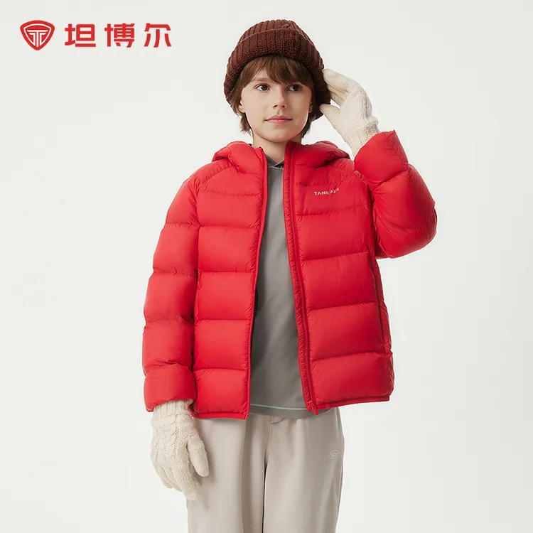 【大眼妹专享】坦博尔24新款羽绒服中大童秋冬轻暖童装TCF530313Z
