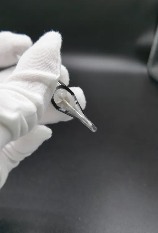 一体针割线圆九针纹身器材一次性短针打雾短针精品