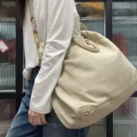 95新 Prada/普拉达 【蕾】 3UB823 单宁牛仔手提斜挎包