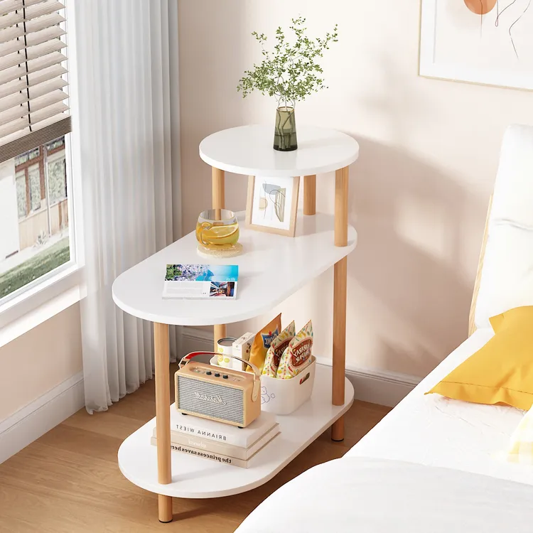 床头柜小型简约小桌子出租屋租房小茶几卧室家用简易床头桌置物架