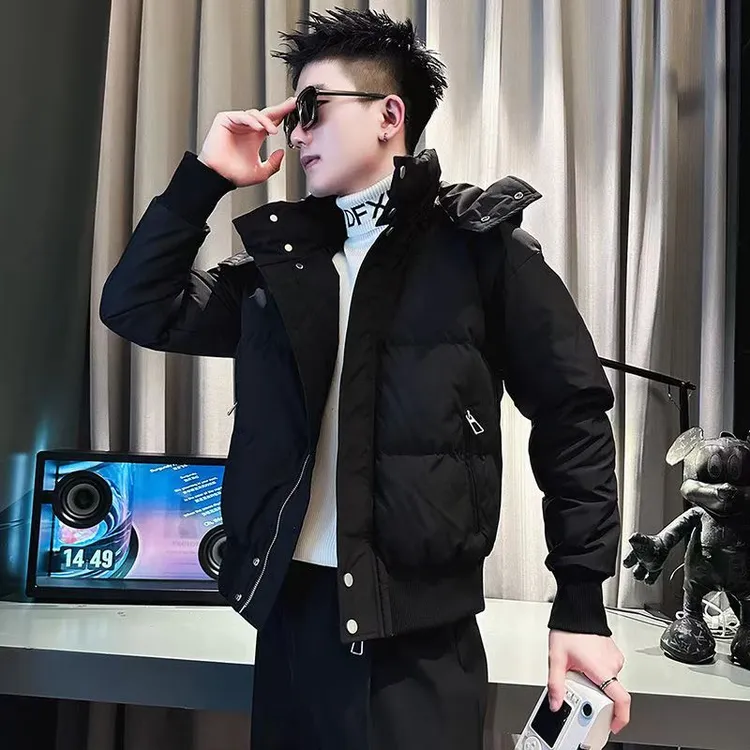 冬季棉服男款连帽潮牌棉袄子新款爆款秋冬款痞帅加厚保暖棉衣外套