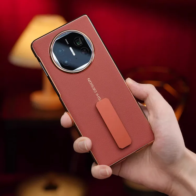 适用华为Matex5手机壳真皮270度旋转支架秒变xt新款x3典藏版防摔