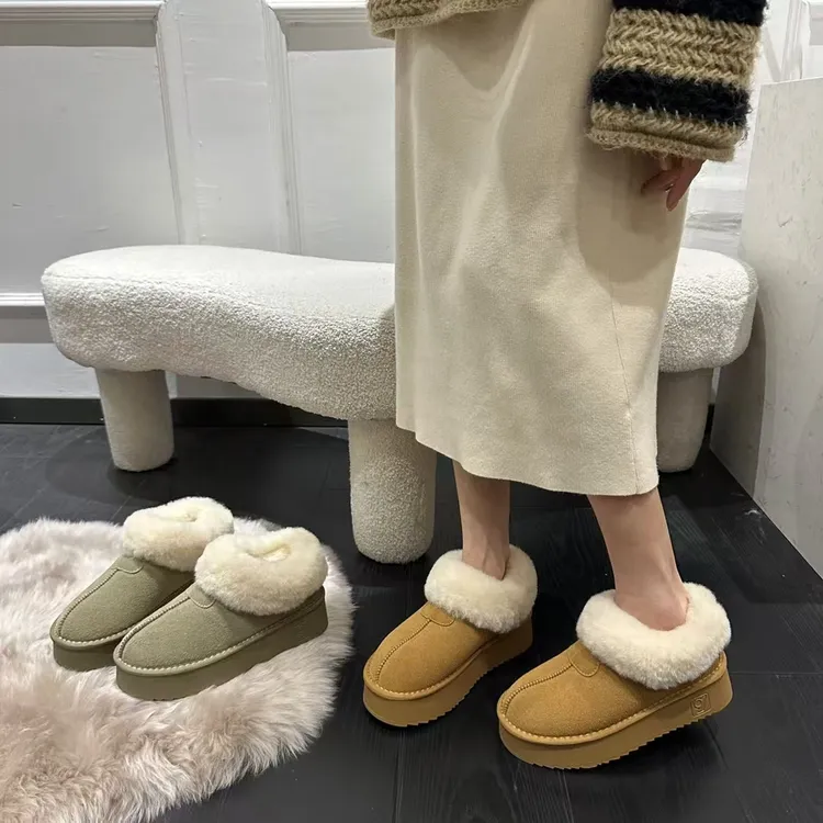 2024年毛毛厚底雪地靴5388