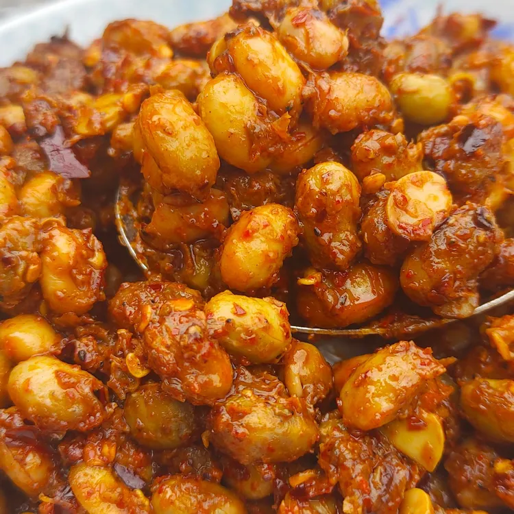 新鲜毛毛豆豆豉麻香辣豆豉500克1瓶装