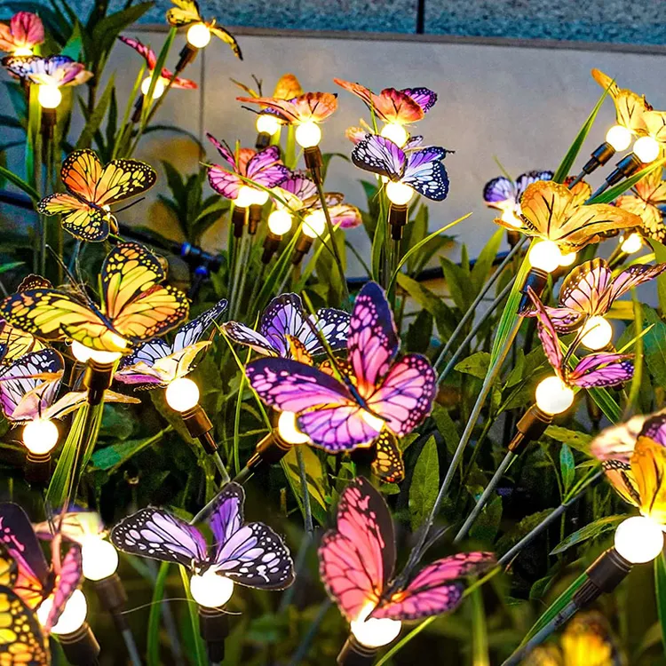 太阳能户外灯景观庭院装饰灯室外防水草坪灯别墅花园广场过年布置