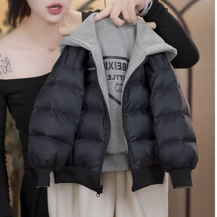 男童羽绒服冬装2025新款儿童冬季加厚白鸭绒洋气宝宝两面穿外套潮