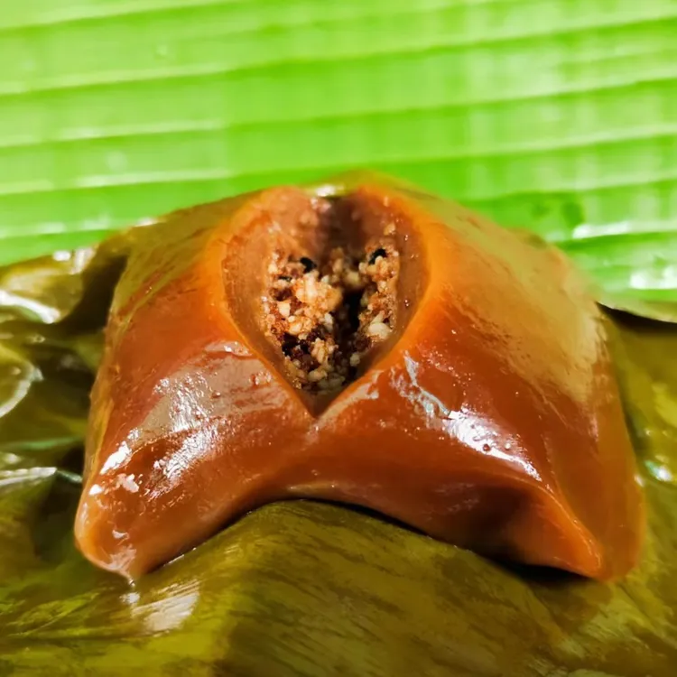 广西特产糍粑粽子糯米蕉叶糍甜糍艾叶艾草馅新鲜现做包邮125克/个