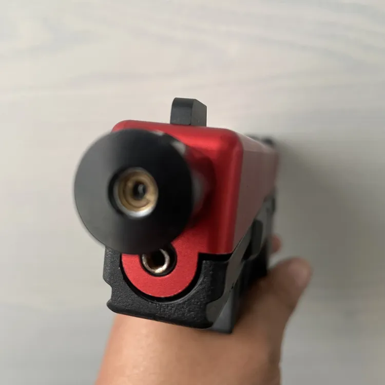 隼电动格洛克玩具枪 软弹枪激光打靶ipsc训练