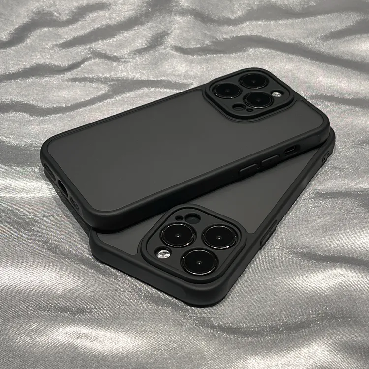飞虎胜磨砂黑色适用苹果17Promax手机壳iPhone15防指纹1314防摔16