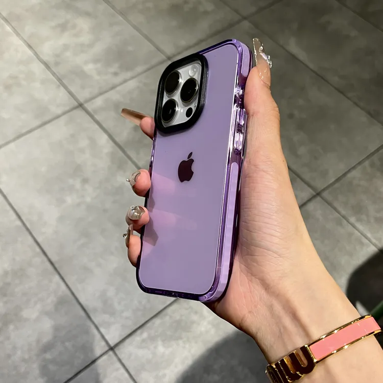 飞虎胜简约防指纹苹果15手机壳iPhone16Promax13/12男女款保护套