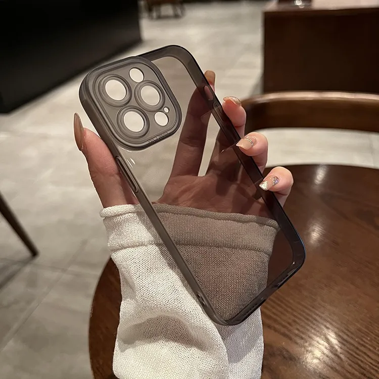 飞虎胜简约透明适用iPhone17Promax苹果16Pro/14/13/12手机壳15软