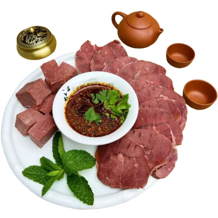 精品黄牛腱，筋少肉嫩 清水煮  无添加  十成熟（每天现卤）