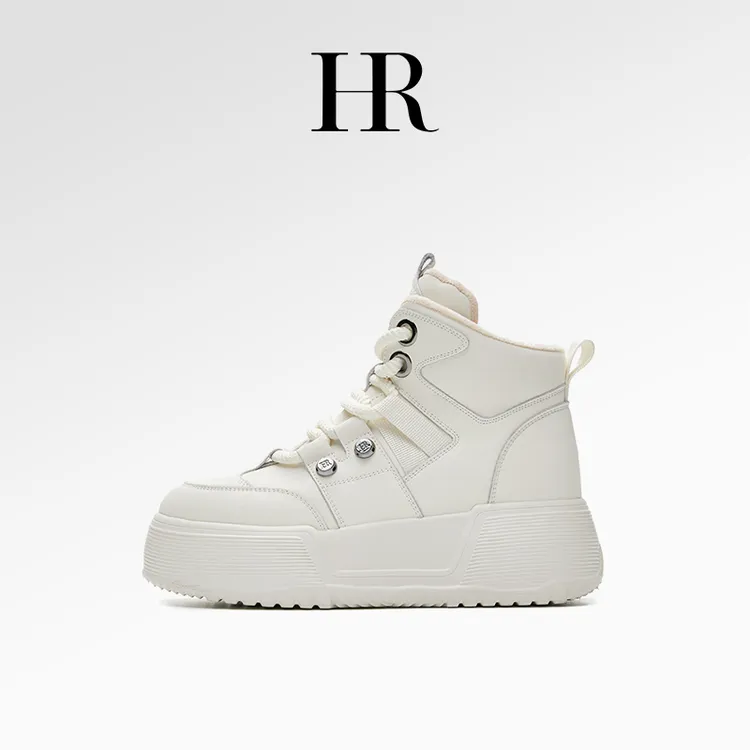 HR/赫莲娜【高定系列】小白小众女鞋女鞋秋冬款爆款2025新款