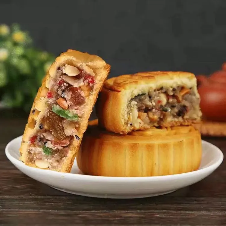 百年杨家中秋月饼苏子老伍仁蔓越莓蓝莓桑葚无蔗糖月饼蜜酥月饼