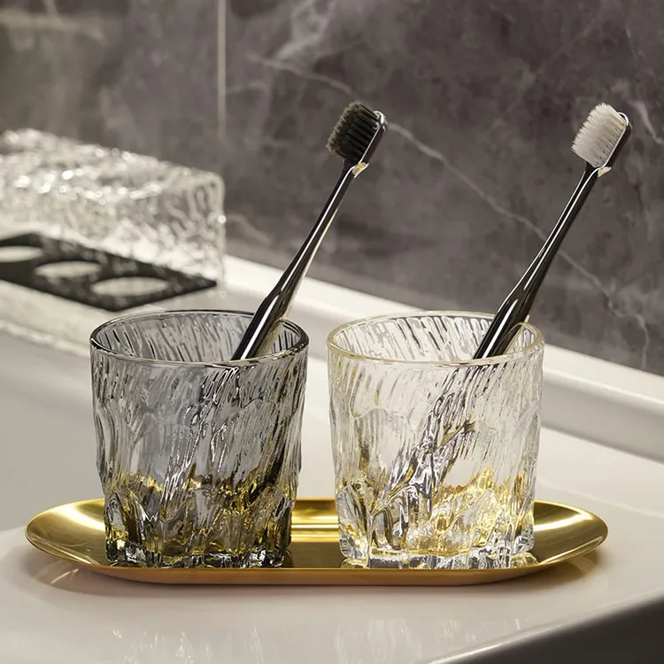 卫生间漱口杯轻奢情侣刷牙杯洗漱杯套装刷牙的杯子牙杯牙刷杯高档