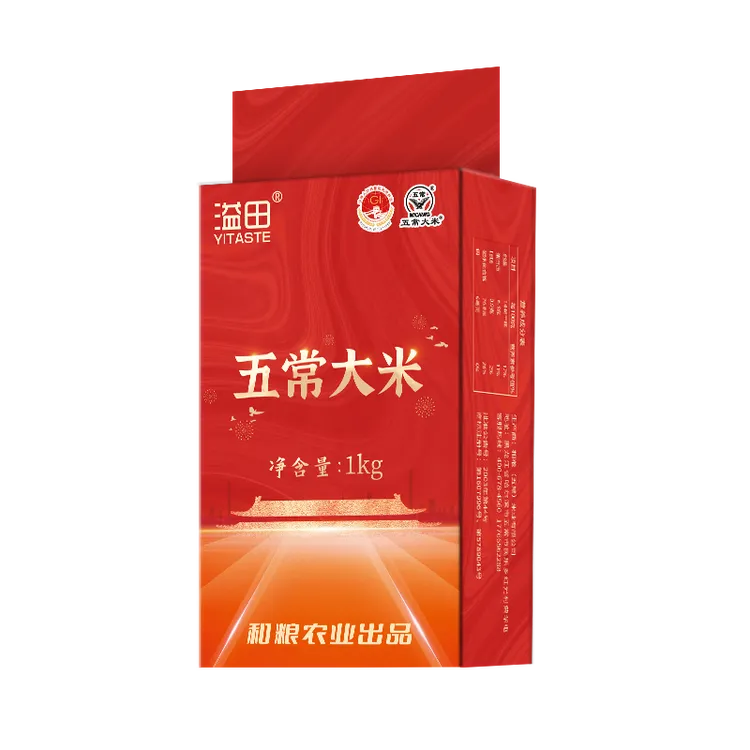 溢田五常大米1kg新米真空米砖