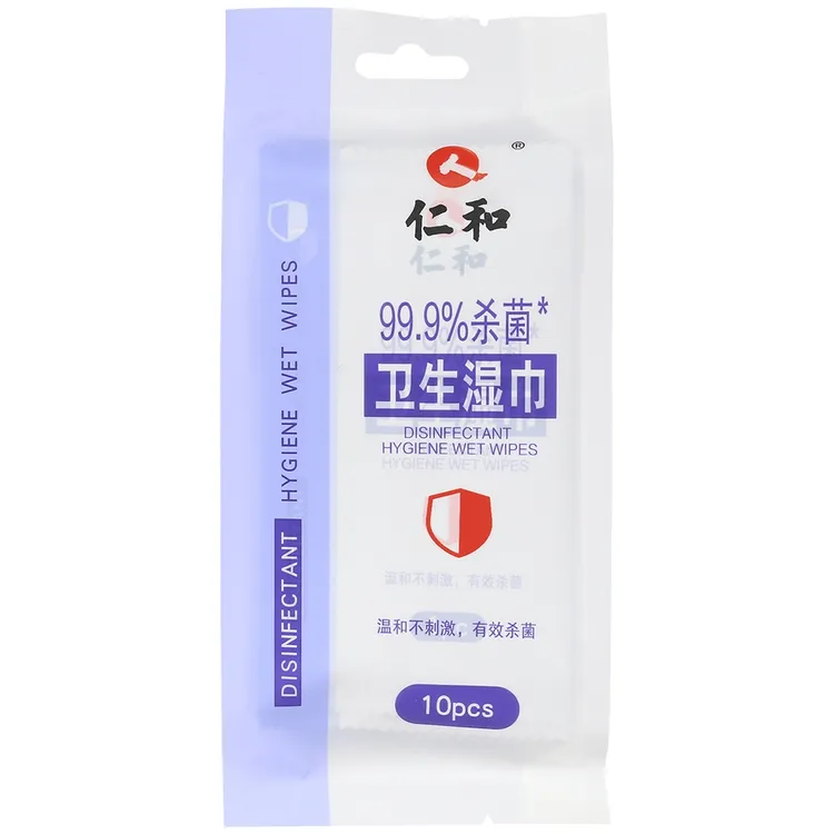 仁和卫生湿巾10片