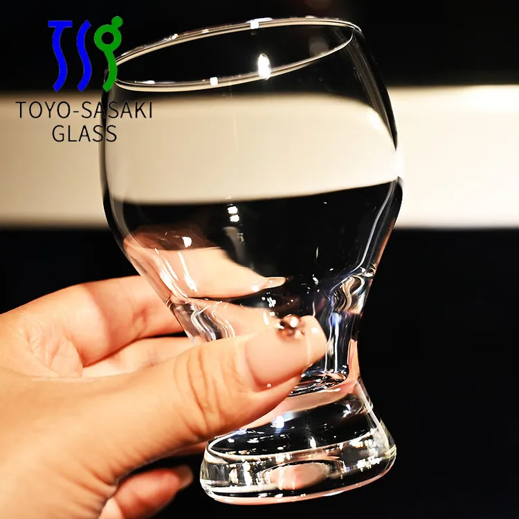 日本原装进口玻璃多用途啤酒饮料果汁杯气泡酒杯家用洋酒杯子无铅