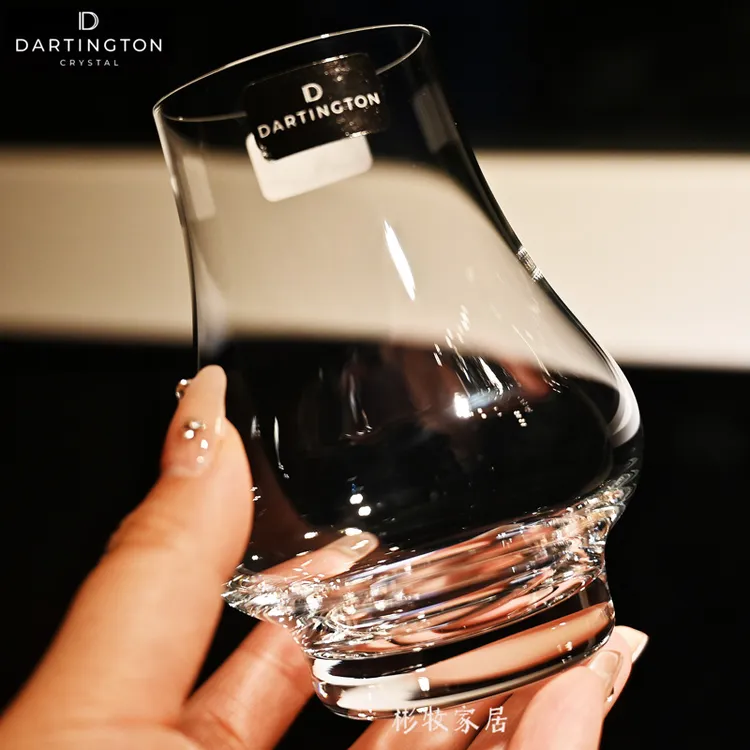 DARTINGTON英国原装进口达林顿威士忌酒杯水晶玻璃闻香郁金香烈酒