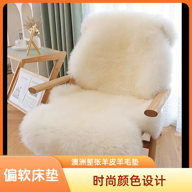 冬季地毯澳洲整张羊皮羊毛垫皮毛一体羊毛垫子羊毛地毯沙发垫长毛