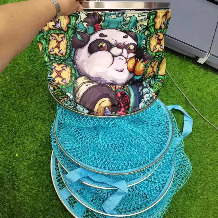上下钢圈大力马鱼护