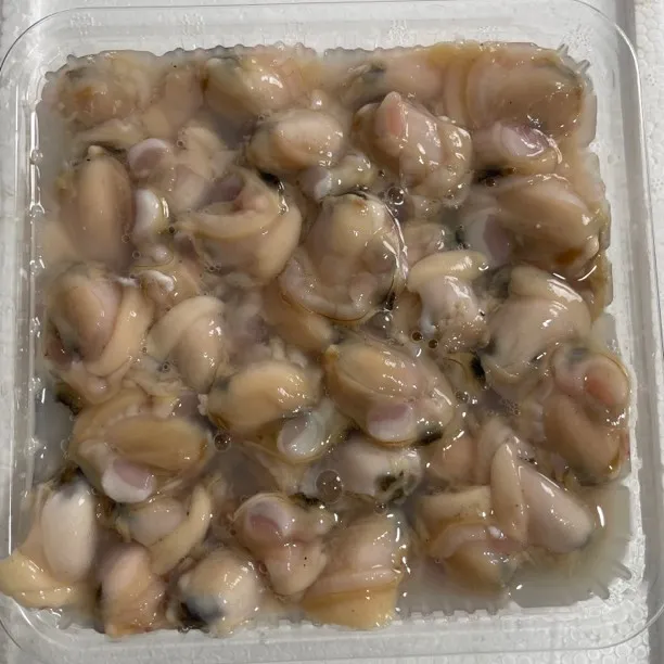 吕四渔港 新鲜现劈蛤蜊肉 250克一盒