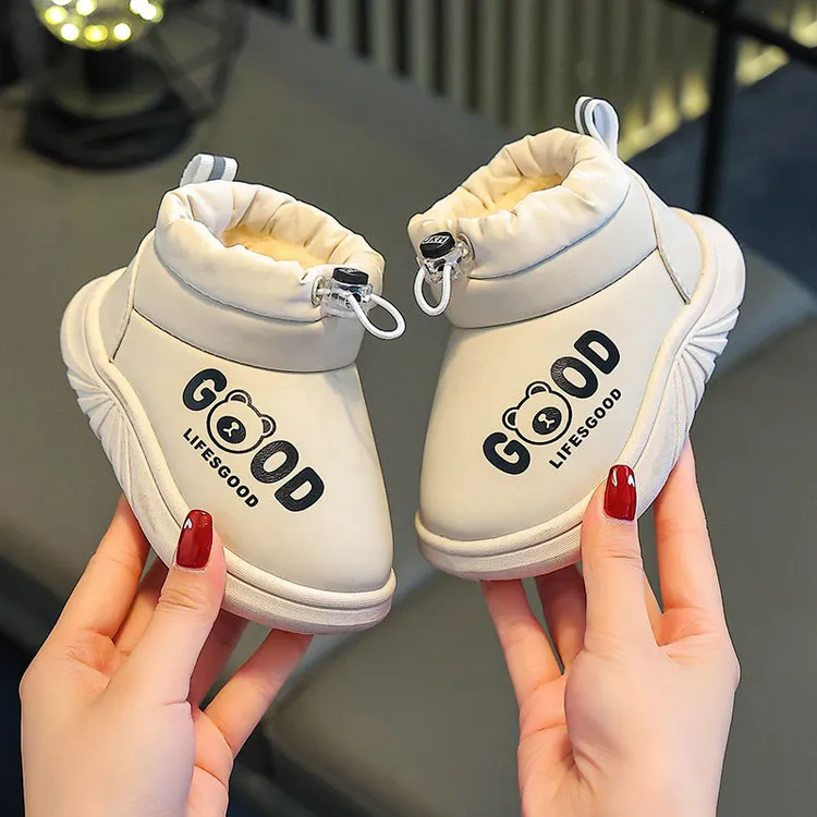 冬季婴儿雪地靴小童学步鞋婴儿鞋1-2岁防滑加厚大棉保暖宝宝鞋子