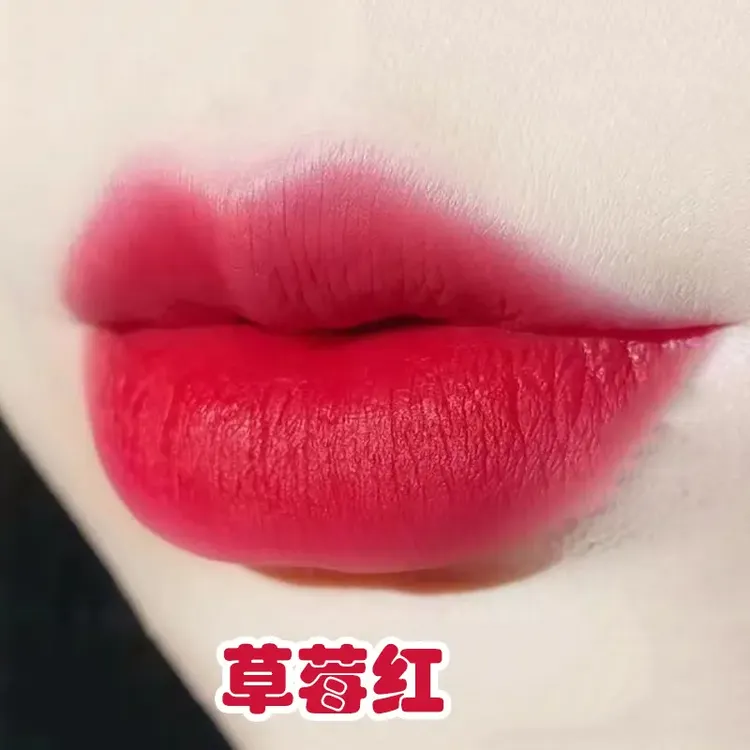气质显白口红桃粉色哑光雾面持久不掉色防水草莓红粉嫩少女色女团