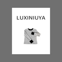 【LUXINIUYA】条纹套头 2024百搭时尚 简约版 #CX2012