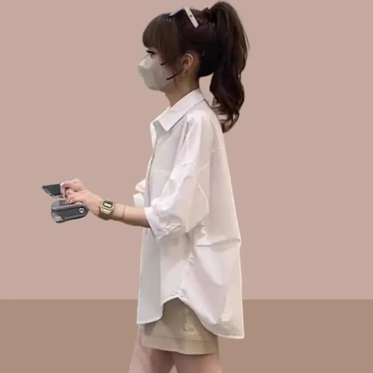 夏装搭配一整套夏天穿搭套装2025年新款女装小个子休闲时尚两件套