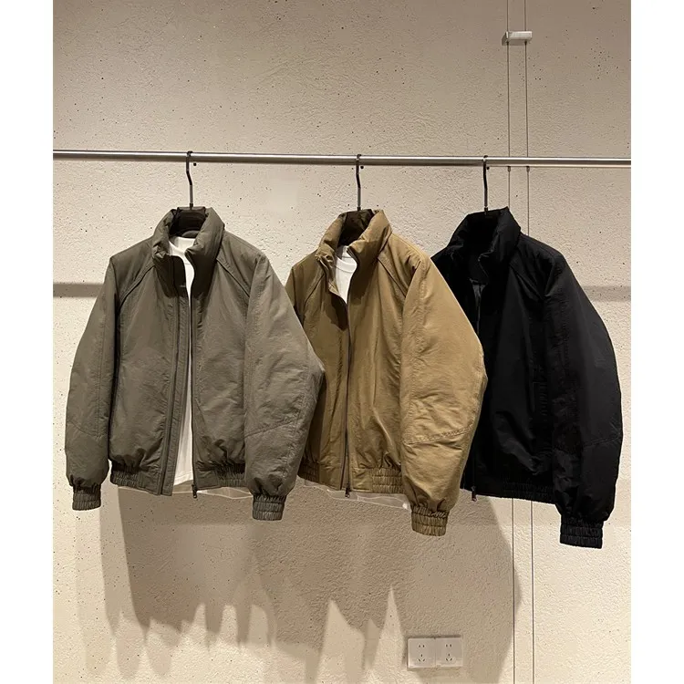 极简硬汉风冬季加厚随性廓形立裁新国标白鸭绒羽绒服松弛外套3999
