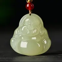 【新品上新】新疆和田玉吊坠 佛公吊坠 尺寸50mm厚10mm