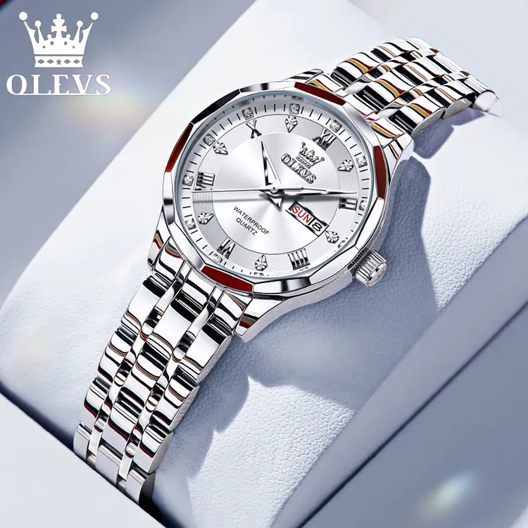 瑞士注册认证欧利时女士手表石英表2025新款腕表女款时尚百搭实心