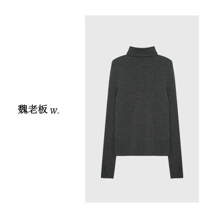 W.Diva【深爱】早春德国进口120SS时尚杨子纱绵羊毛针织衫3Z0711420