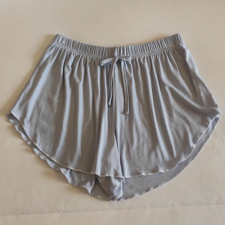 莫代尔睡裤女士2025夏季新款薄款休闲透气舒适宽松卷边家居裤