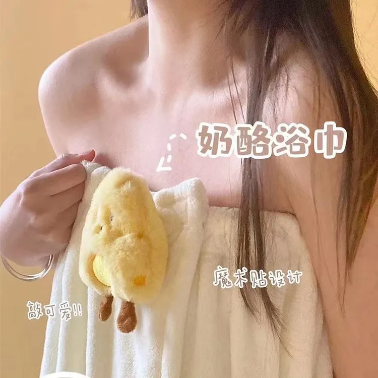 抹胸浴巾成人家用速干吸水浴袍浴裙网红柔软可爱性感学生洗澡裹胸