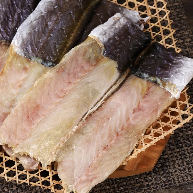 舟山特产大片鳗鱼干薄片自然晒干风干半干深海干货特产海鳗鱼干