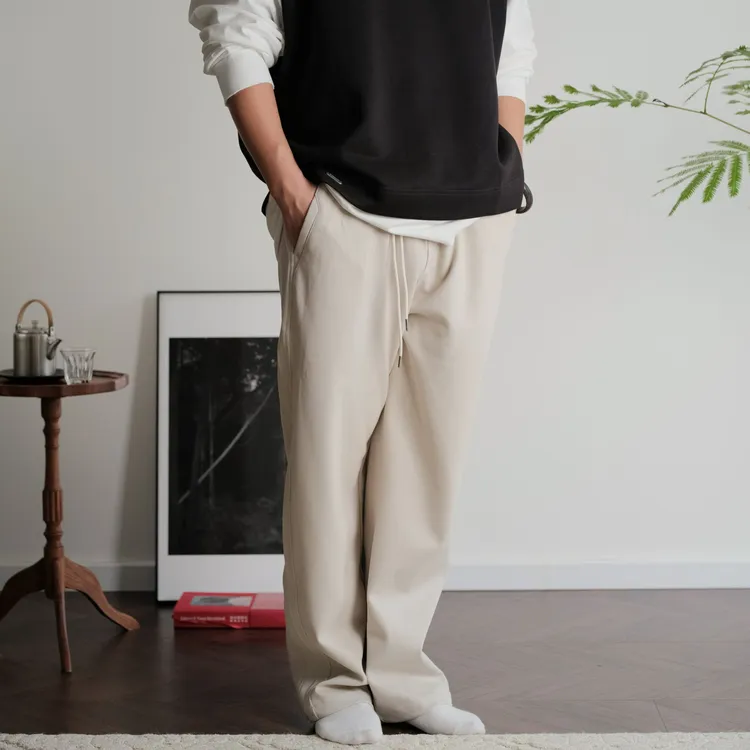 2024新款春秋韩版宽松直筒爆款休闲时尚潮流垂感休闲百搭男裤